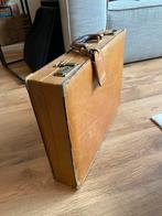 Vintage koffer, Ophalen, Gebruikt, Leer