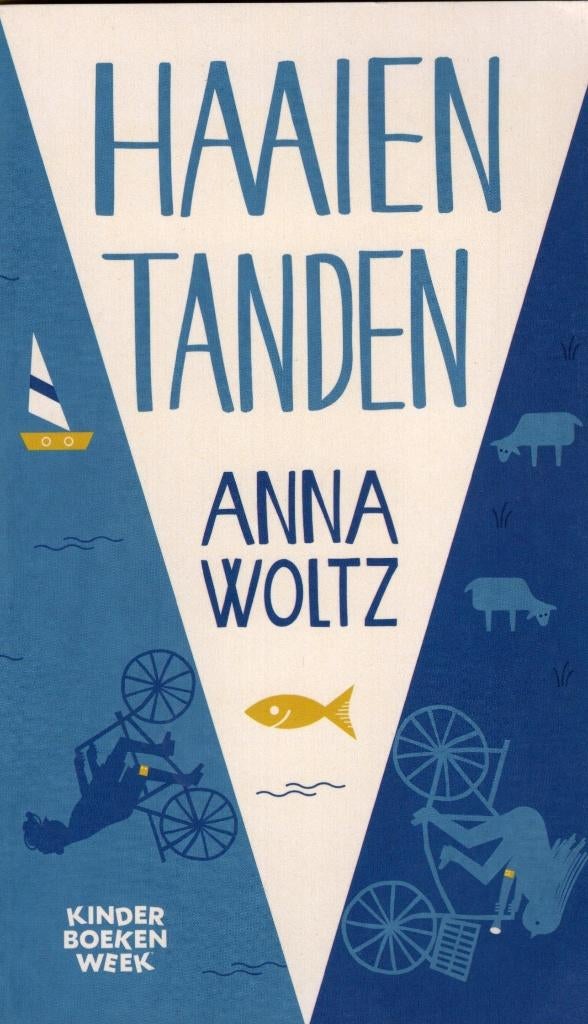 Haaientanden - Anna Woltz BOEK 9789059654983, Ophalen of Verzenden, Zo goed als nieuw, Anna Woltz