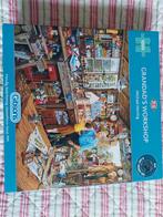 Gibsons puzzel 1000 stukjes Grandpa's workshop compleet, Ophalen of Verzenden, 500 t/m 1500 stukjes, Zo goed als nieuw, Legpuzzel