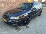 Saab 9-3 Estate 1.9 TiD Linear Business, Auto's, Saab, Voorwielaandrijving, Gebruikt, Zwart, Leder