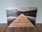 Foto schilderij steiger, Ophalen, 50 tot 75 cm, Zo goed als nieuw, Schilderij