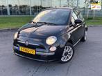 Fiat 500 C 0.9 TwinAir Turbo Lounge PDC NAP LAGE KM FULL OPT, Gebruikt, Euro 6, Cabriolet, Zwart