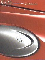 Ferrari 550 Barchetta Pininfarina brochure/auto folder '00, Boeken, Auto's | Folders en Tijdschriften, Zo goed als nieuw, Ferrari