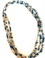 Vintage Afrikaanse glas handelskralen ketting, Verzenden, Gebruikt, Overige kleuren, Overige materialen