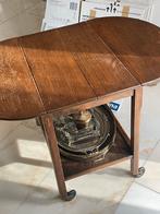 Antiek klaptafeltje, Ophalen