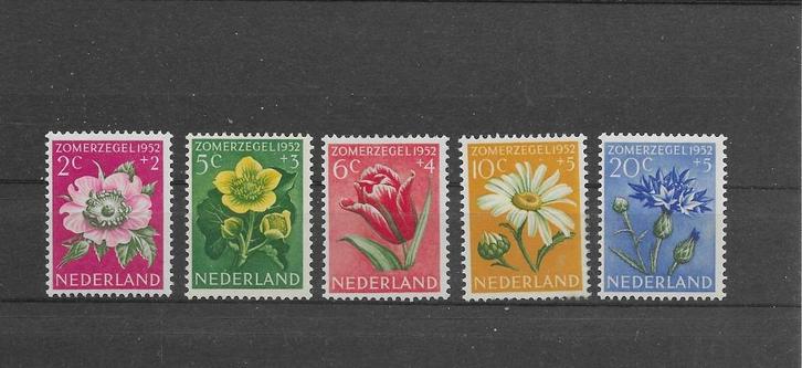 Nederland 1952, NVPH 583 t/m 587, Ongebruikt., Postzegels en Munten, Postzegels | Nederland, Postfris, Na 1940, Verzenden