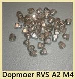 Nieuwe M4 en M5 RVS A2 dopmoeren. € 0,05, Watersport en Boten, Ophalen of Verzenden, Nieuw, Overige typen