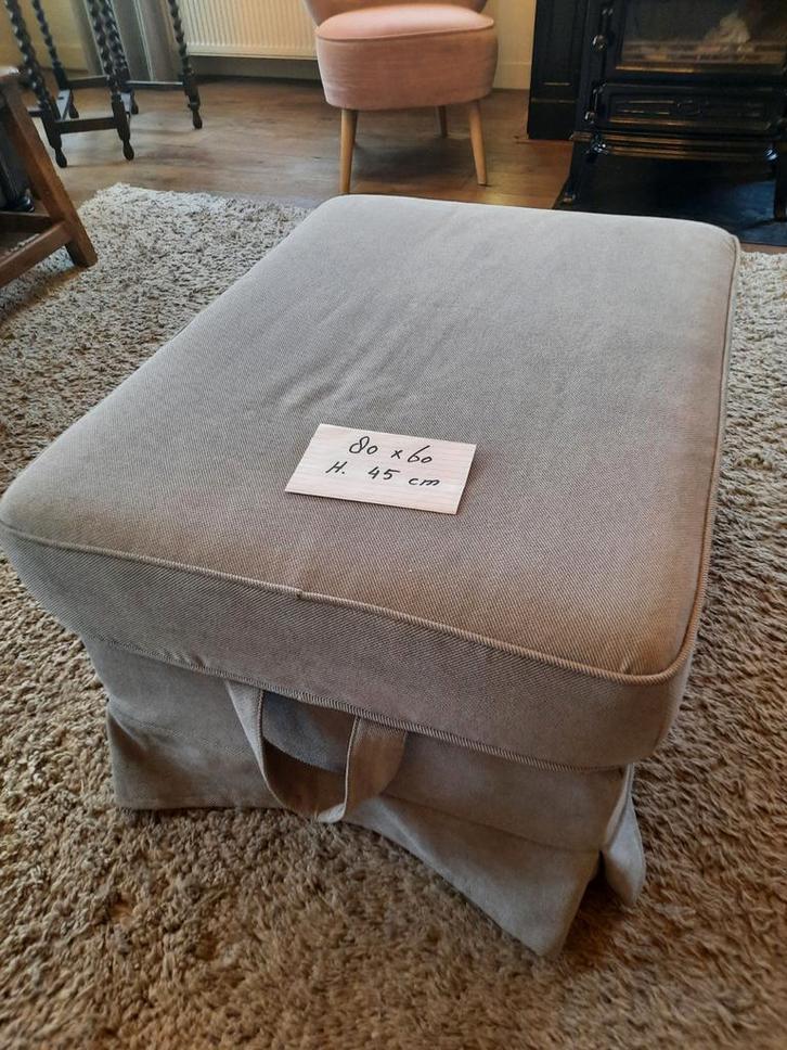 Ikea Ektorp Voetenbank, Huis en Inrichting, Banken | Voetenbanken en Poefen, Gebruikt, 75 tot 100 cm, 50 tot 75 cm, Rechthoekig