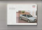AUDI A4 Cabriolet/TT Roadster /  AUDI -COUPE, Auto diversen, Handleidingen en Instructieboekjes, Ophalen of Verzenden