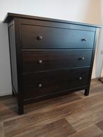 Dressoir donker hout IKEA, Huis en Inrichting, Kasten | Ladekasten, Ophalen, 100 tot 150 cm, Koloniaal, Zo goed als nieuw