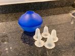 TUPPERWARE HARMONIKAATJE/GARNEERBOL/ SLAGROOMSPUIT BLAUW, Ophalen of Verzenden, Zo goed als nieuw, Blauw, Overige typen