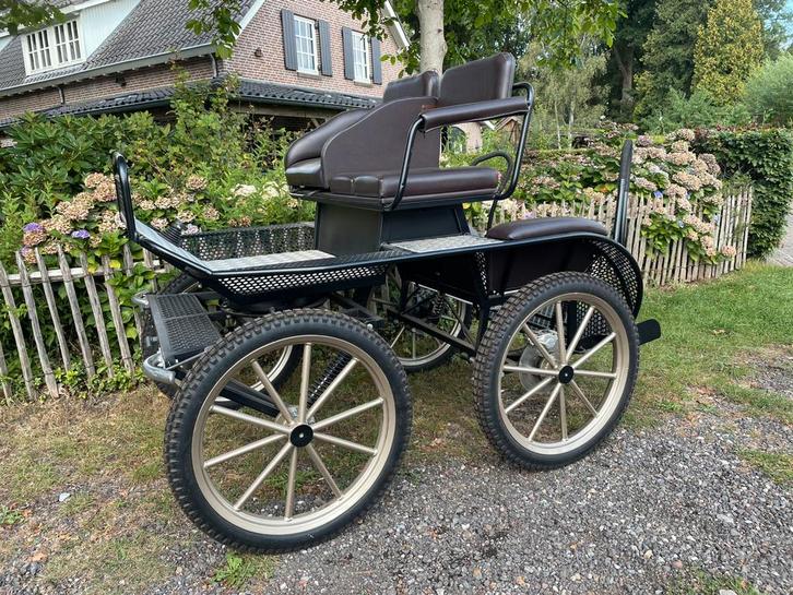 Van der Mee arathon/recreatiewagen, Dieren en Toebehoren, Rijtuigen en Koetsen, Zo goed als nieuw, Overige typen, Pony