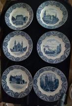 6 wandborden stadsgezichten, Antiek en Kunst, Ophalen