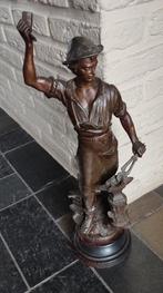 Statue  Spelter  Beeld  Zinc  Metal  alloy, Antiek en Kunst, Ophalen