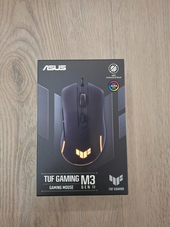 ASUS Tuf Gaming M3 GEN 2 - Perfect voor Gamers!, Computers en Software, Muizen, Nieuw, Muis, Rechtshandig, Bedraad, Gaming muis