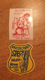 Sticker Etherpiraat Amateurzenders Roodbaard/Spech Almen, Ophalen of Verzenden, Zo goed als nieuw