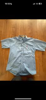 Burberry polo, Blauw, Ophalen of Verzenden, Zo goed als nieuw, Overige halswijdtes