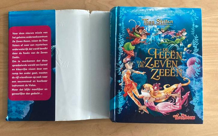 Thea Stilton - De feeën van de Zeven Zeeën, Boeken, Kinderboeken | Jeugd | onder 10 jaar, Zo goed als nieuw, Fictie algemeen, Ophalen of Verzenden