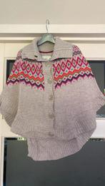 Leuk vest poncho mouwloze trui 134-140, H&M LOGG, Meisje, Trui of Vest, Ophalen of Verzenden