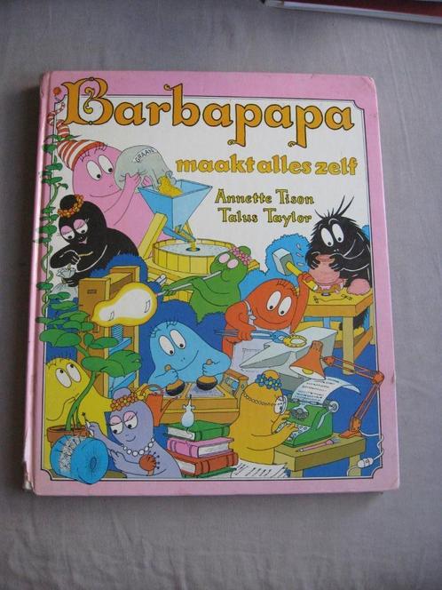 Ann. Tison (Mies Bouhuys) Barbapapa maakt alles zelf -128blz, Boeken, Kinderboeken | Kleuters, Gelezen, 4 jaar, Ophalen of Verzenden