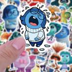 Disney Binnenstebuiten Stickers - Waterdicht & Decoratief, Verzenden, Nieuw