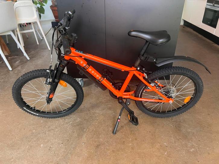 Rockrider 20 inch kinderfiets - Zo goed als nieuw!, Fietsen en Brommers, Fietsen | Meisjes, Zo goed als nieuw, 20 inch, Handrem