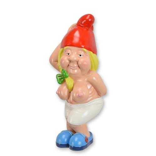 tuinkabouter , pikant, Tuin en Terras, Tuinbeelden, Nieuw, Tuinkabouter, Kunststof, Ophalen of Verzenden