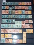 NVPH 1/3 paren, strip v 3  zelfs blok van 4 totaal 74 Stuks!, Postzegels en Munten, Ophalen of Verzenden, T/m 1940