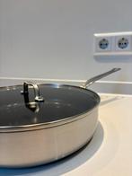 NIEUWE Mauviel 1830 hapjespan koekenpan 28CM  RVS, Davidtheetje@hotmail.com, Overige materialen, DT, Nieuw