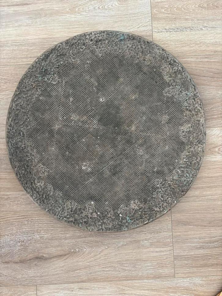 Ronde Schaal van Steen of Aardewerk, Huis en Inrichting, Woonaccessoires | Schalen en Manden, Gebruikt, Schaal, Rond, Steen of Aardewerk