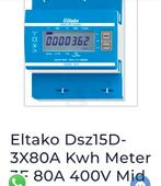2 x Nieuw Eltako Dsz15D-3X80A Kwh Meter 3F 80A 400V Mid, Ophalen of Verzenden, Nieuw, Overige typen