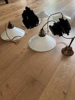 Opaline jaren 30 hanglampen, Huis en Inrichting, Lampen | Hanglampen, Gebruikt, Ophalen of Verzenden
