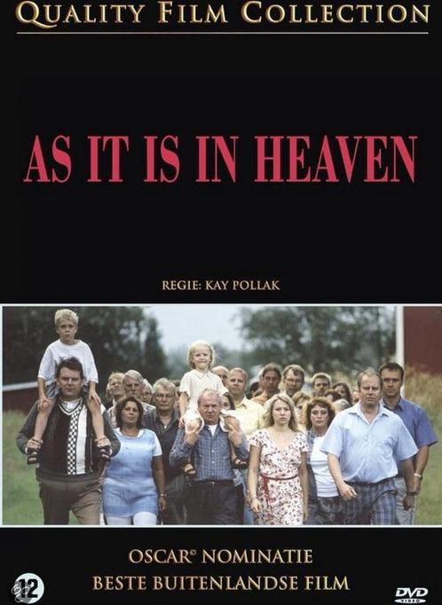 DVD As It Is In Heaven (Michael Nyqvist, Ingela Olsson), Cd's en Dvd's, Dvd's | Filmhuis, Zo goed als nieuw, Scandinavië, Vanaf 12 jaar