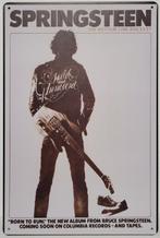 Bruce Springsteen zwart wit reclamebord van metaal wandbord