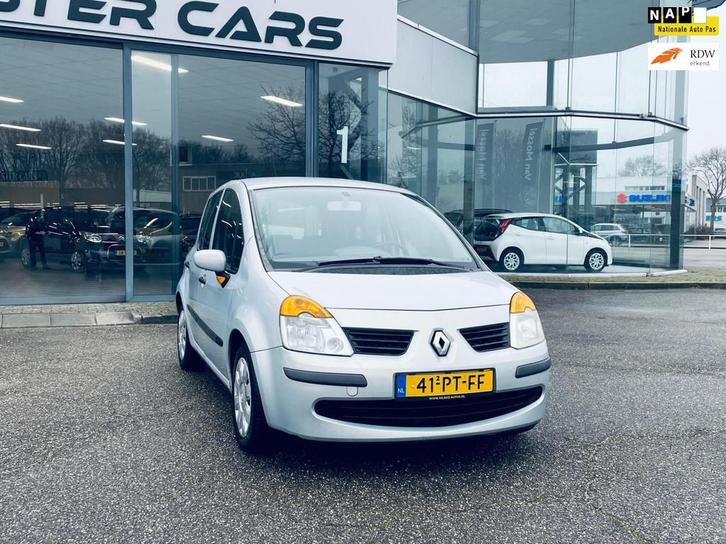Renault Modus 1.6-16V Expression Basis Automaat, Nieuw APK,, Auto's, Renault, Bedrijf, Te koop, Modus, ABS, Airbags, Airconditioning