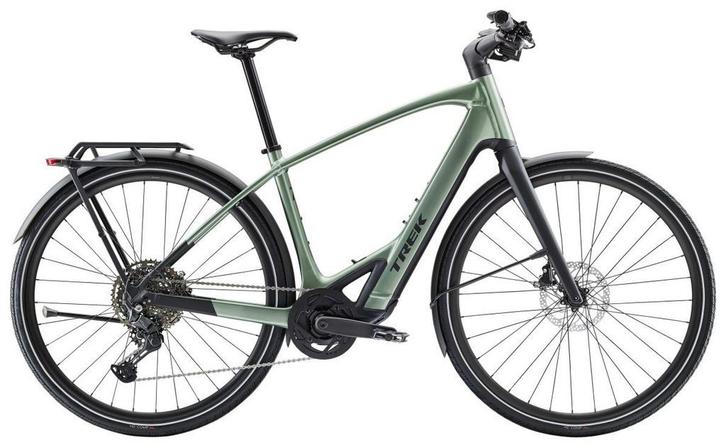 Trek FX+ 7 Heren Lichen Green Gloss XL 2025, Fietsen en Brommers, Elektrische fietsen, Nieuw, Overige merken