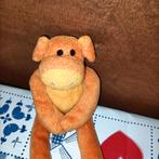 Hema oranje varken Knorr knuffel met magneten Beestenbende, Ophalen of Verzenden
