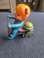 Blikken speelgoed vintage driewieler werkend pt324, Ophalen of Verzenden