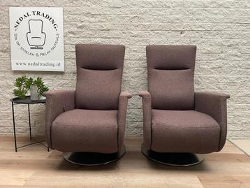 Set Prominent Toscana relax fauteuils, relax stoelen  beschikbaar voor biedingen