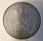 Koning willem 3 rijksdaalder 1858, Ophalen of Verzenden, Koning Willem III, 2½ gulden, Losse munt