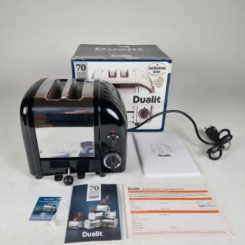 Dualit Toaster 2 Slice NewGen Black Gloss, Witgoed en Apparatuur, Broodroosters, Nieuw, Meer dan 8 standen, Uitneembare kruimellade
