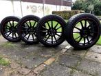MINI WIELENSET  met PIRELLI WINTERBANDEN 17 inch 4x100, Ophalen, Gebruikt, Banden en Velgen, 17 inch