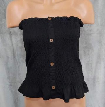Nieuwe strapless ruffle top van Tiffany & Tomato mt XL. beschikbaar voor biedingen