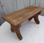 Oud krukje, opstapje, venterbankje, houten krukje, Verzenden