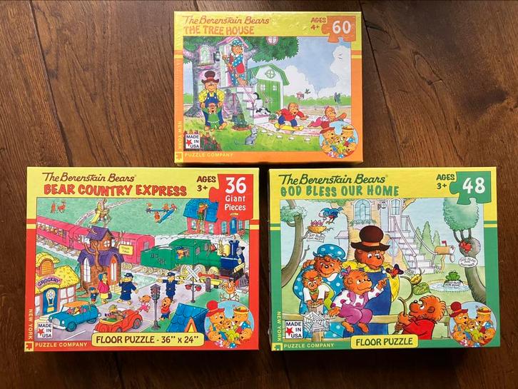 The Berenstain Bears vloerpuzzel, 36 of 48 stukken - NIEUW, Kinderen en Baby's, Speelgoed | Kinderpuzzels, Nieuw, 2 tot 4 jaar