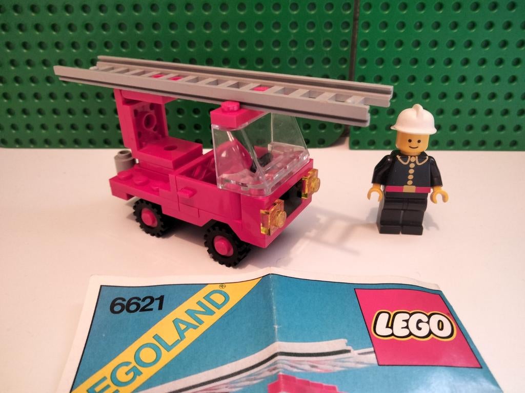 Lego Classic Town set 6621 brandweer, Kinderen en Baby's, Speelgoed | Duplo en Lego, Ophalen of Verzenden, Gebruikt, Complete set