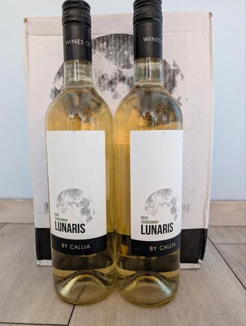 Lunaris Chardonnay 2018 – 6 flessen witte wijn beschikbaar voor biedingen