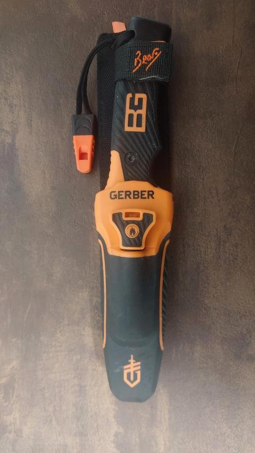 Gerbers bear grylls survival ultimate pro mes compleet, Hobby en Vrije tijd, Overige Hobby en Vrije tijd, Gebruikt, Ophalen of Verzenden