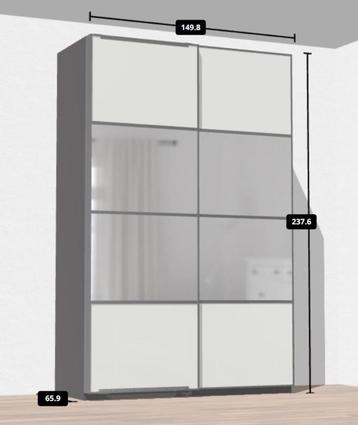 Ikea Pax kast met schuifdeuren - LxBxH 150x66x238 beschikbaar voor biedingen