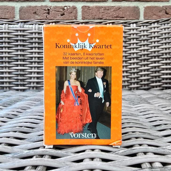 Nieuwstaat! Koninklijk Kwartet - koninklijk huis Koningsdag, Verzamelen, Koninklijk Huis en Royalty, Zo goed als nieuw, Overige typen